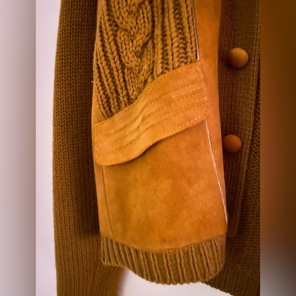 vintage made in italy cardigan with buttons & pockets - Picture 3 of 6